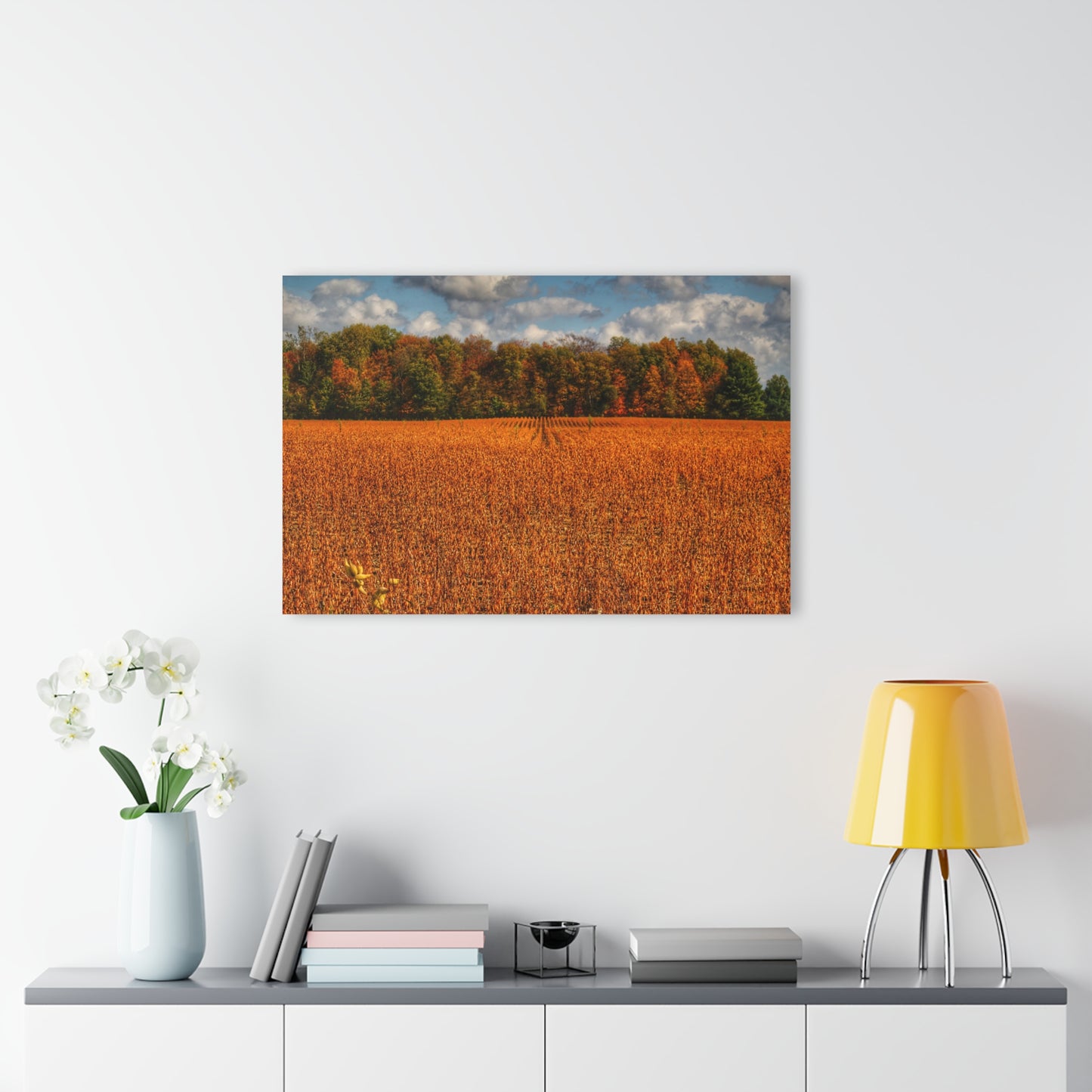 U R There Photography Fall on Murphy Lake I Rustic Farmhouse Acrylic Wall Print