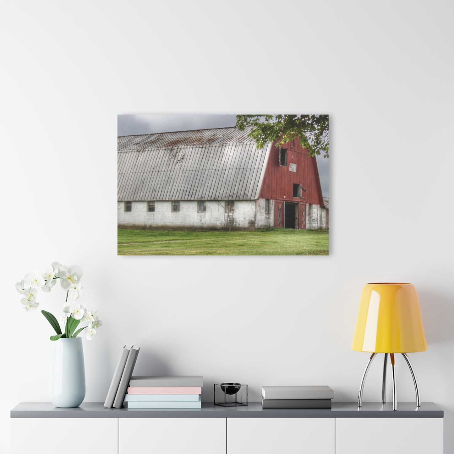 Barn Boutique Modern Farmhouse Acrylic Wall Print| Peters Road Appaloosa Barn II