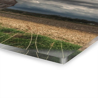 U R There Photography Sandusky Grey I Rustic Farmhouse Acrylic Wall Print