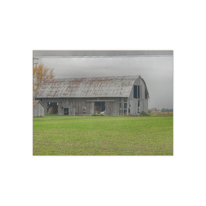 U R There Photography Bradford Road Grey Rustic Farmhouse Decorative Ceramic Tile
