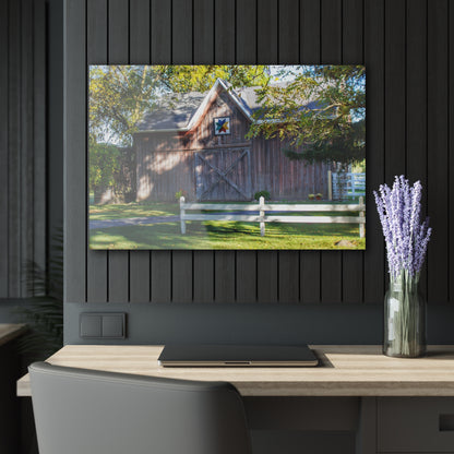 U R There Photography Hunters Creek Quilted II Rustic Farmhouse Acrylic Wall Print