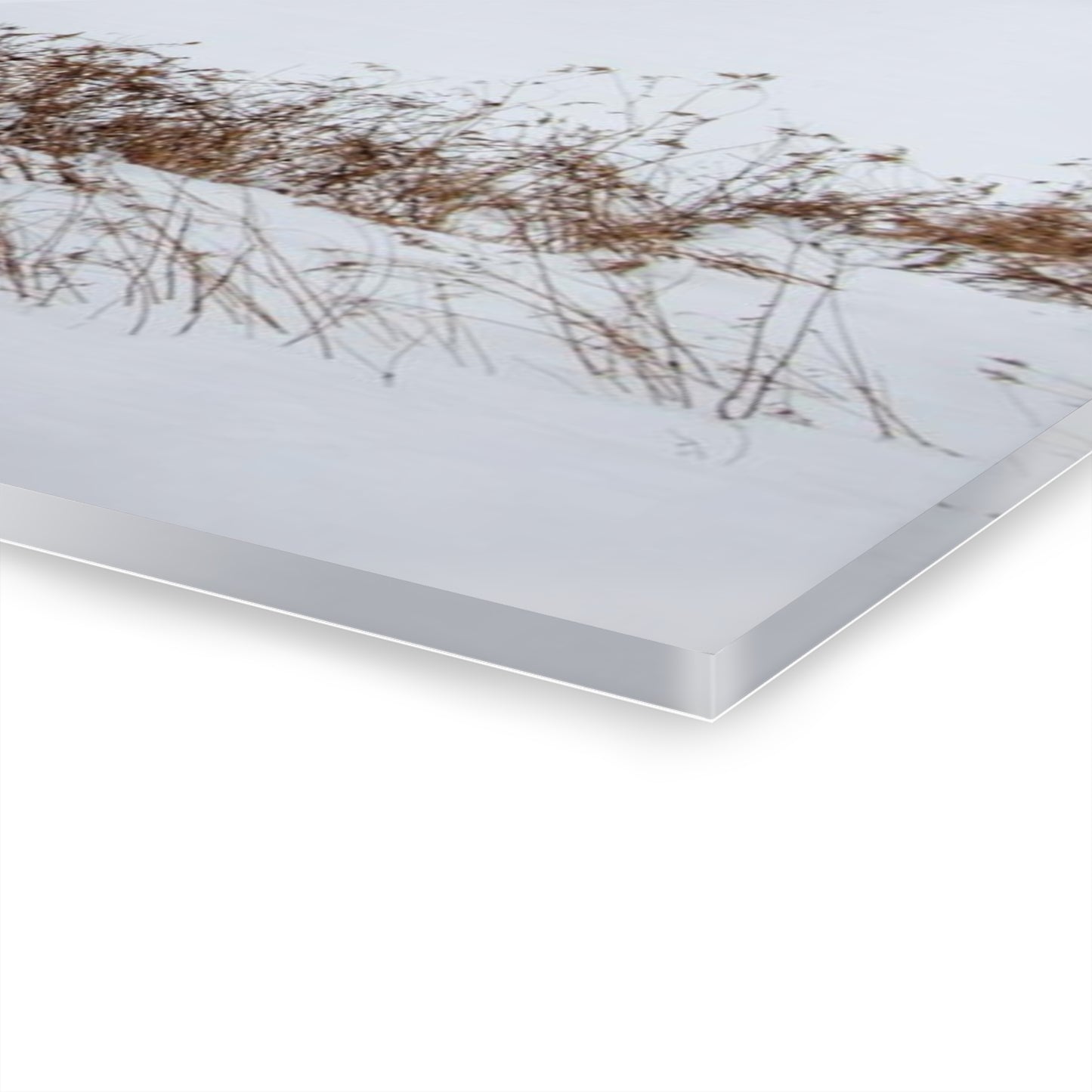 U R There Photography Five Lakes Hidden Red Rustic Farmhouse Acrylic Wall Print