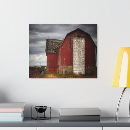 U R There Photography Hurds Corner Red III Rustic Farmhouse Acrylic Wall Print