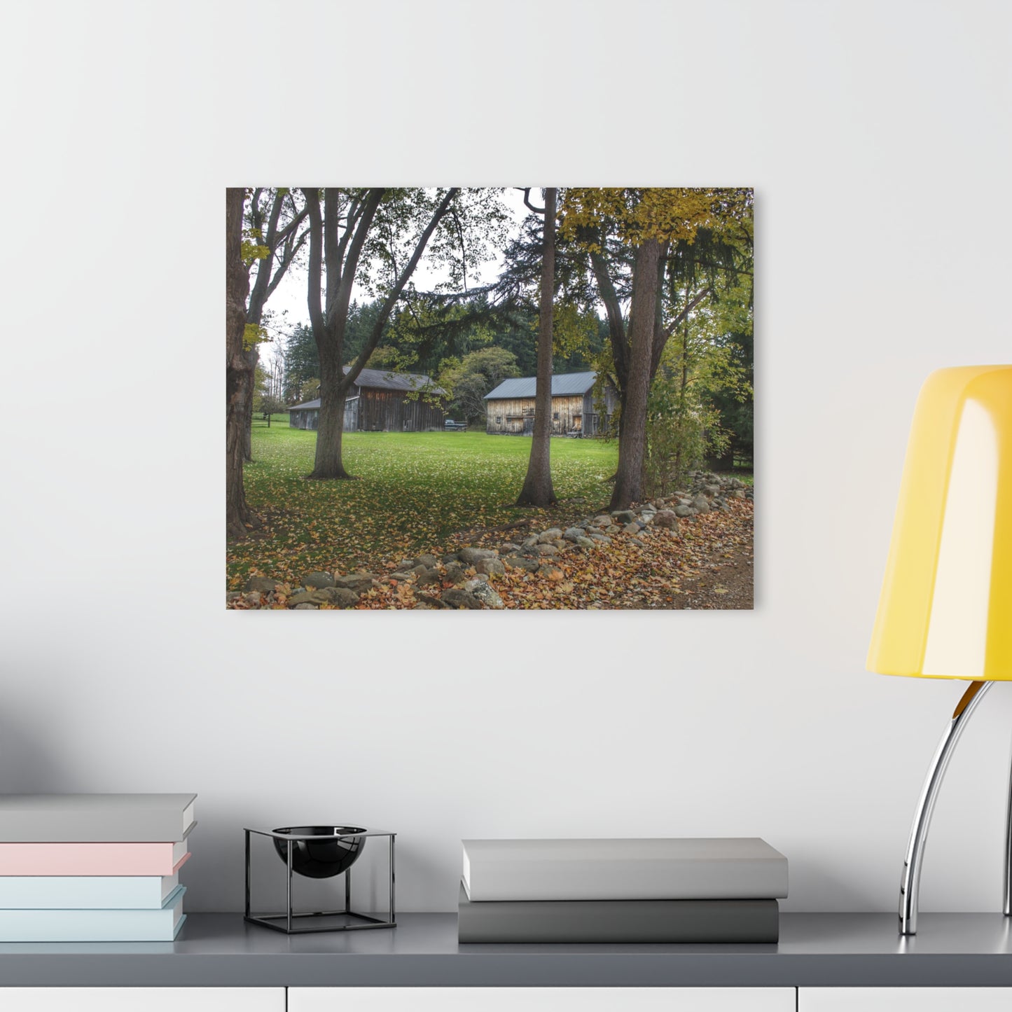 U R There Photography Wilder Road Greys I Rustic Farmhouse Acrylic Wall Print