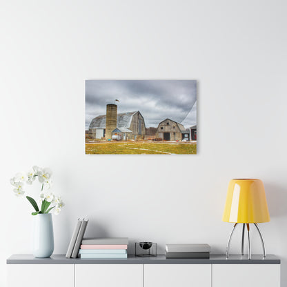 U R There Photography Chapman Greys Rustic Farmhouse Acrylic Wall Print