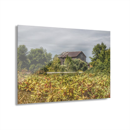 U R There Photography Van Dyke Grey Rustic Farmhouse Acrylic Wall Print