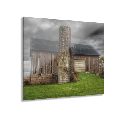 U R There Photography Gilford Grey I Rustic Farmhouse Acrylic Wall Print