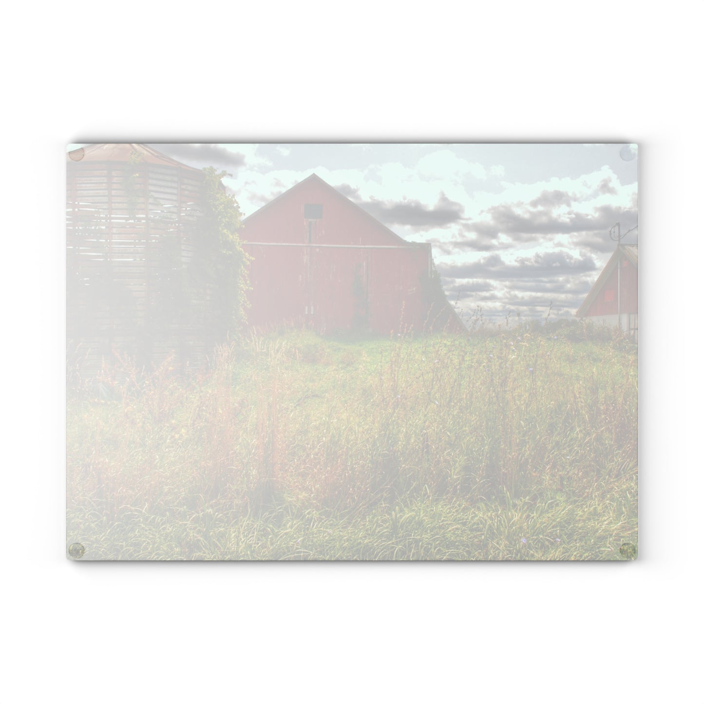 Barn Boutique Rustic Tempered-Glass Cutting Board| Roadside Relics