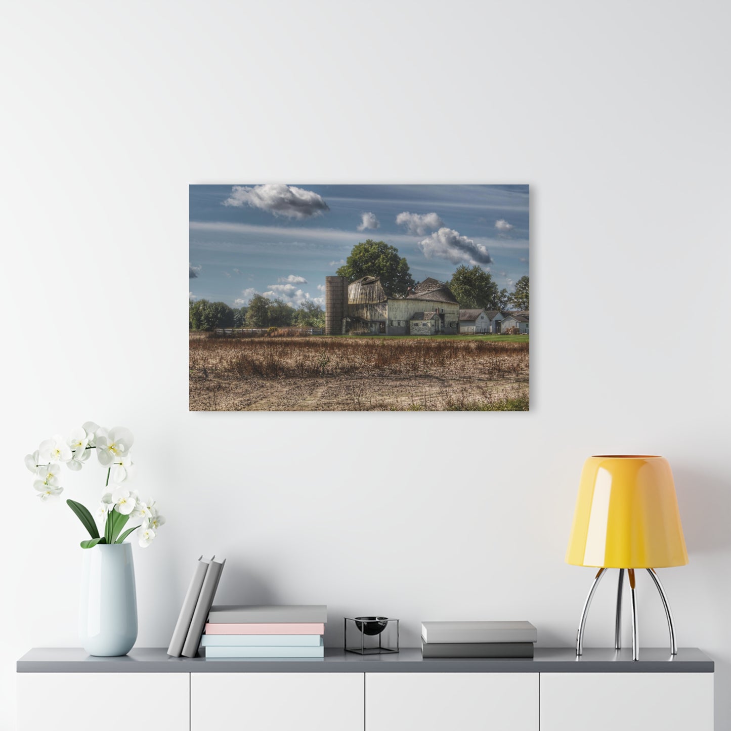 U R There Photography Sutton Road End of Days Rustic Farmhouse Acrylic Wall Print