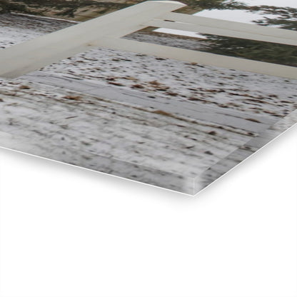 U R There Photography Hollow Corners Hidden Rustic Farmhouse Acrylic Wall Print