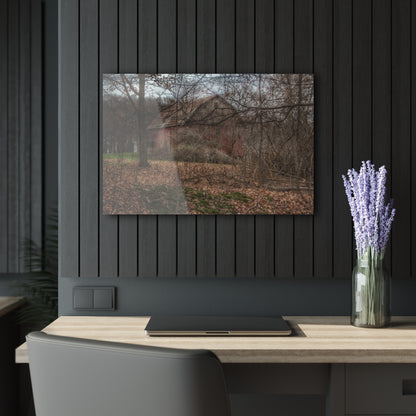U R There Photography Mayville Hidden Barn II Rustic Farmhouse Acrylic Wall Print
