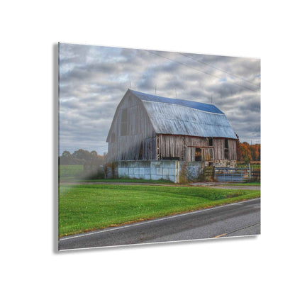 U R There Photography Marlette Road Haybarn Rustic Farmhouse Acrylic Wall Print