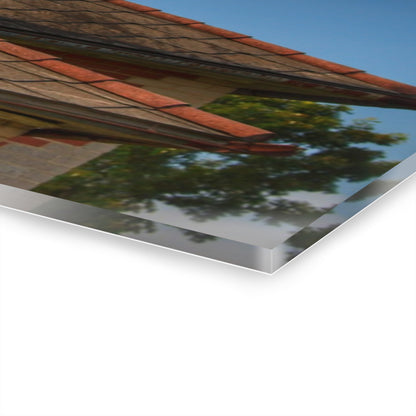 U R There Photography North Grove Road Schoolhouse II Rustic Farmhouse Acrylic Wall Print