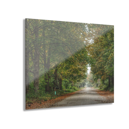 U R There Photography Country Roads in Millington Rustic Farmhouse Acrylic Wall Print