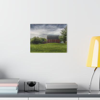 U R There Photography Kings Mill Red I Rustic Farmhouse Acrylic Wall Print