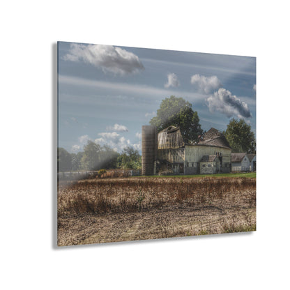U R There Photography Sutton Road End of Days Rustic Farmhouse Acrylic Wall Print