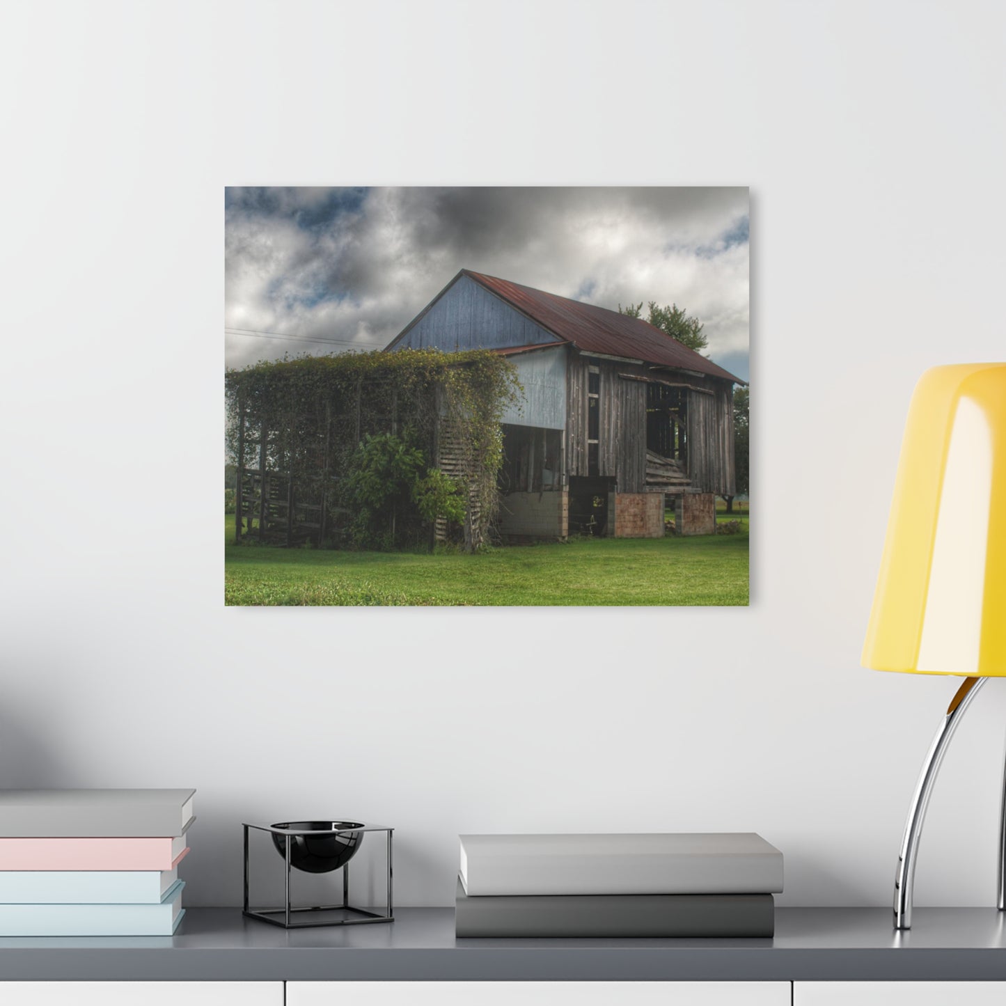 Barn Boutique Modern Farmhouse Acrylic Wall Print| Pergola Barn