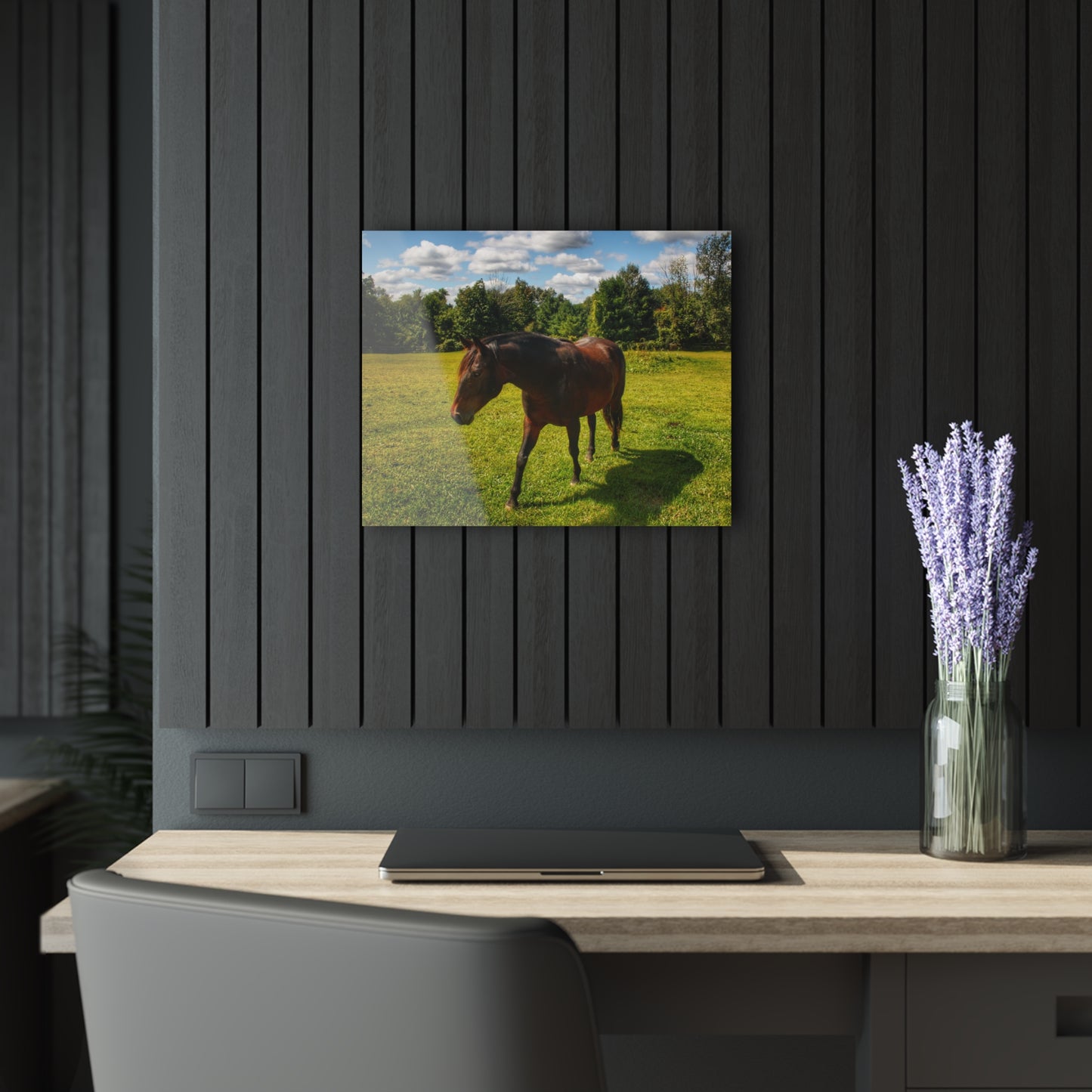 U R There Photography Brown Beauty II Rustic Farmhouse Acrylic Wall Print