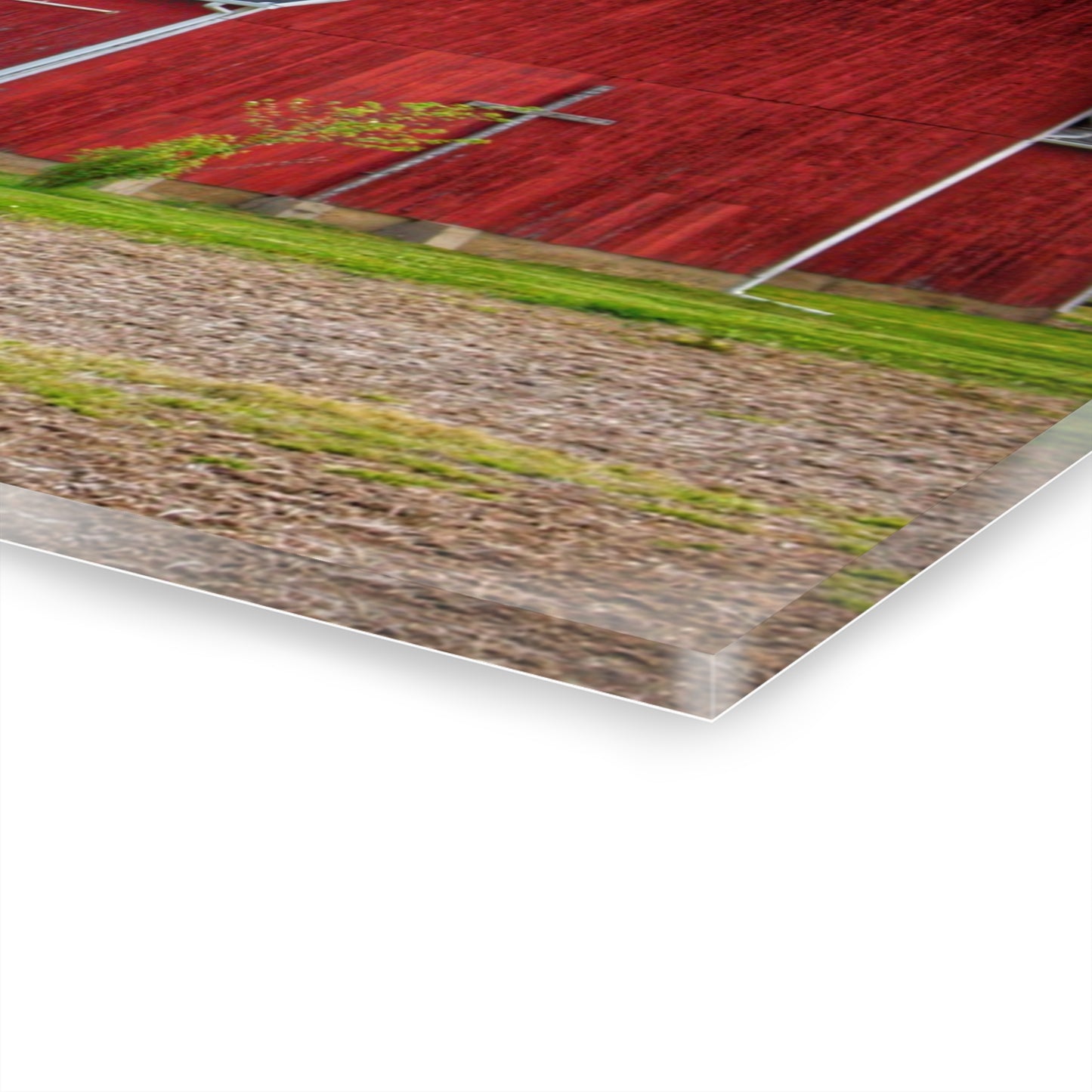 U R There Photography M-24 Star Barn Rustic Farmhouse Acrylic Wall Print