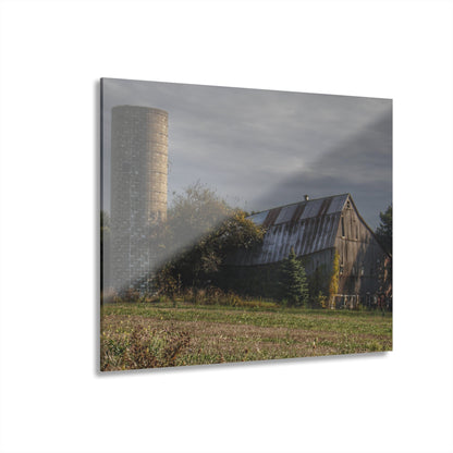 U R There Photography Collapsing in Croswell Rustic Farmhouse Acrylic Wall Print