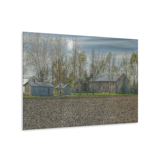 U R There Photography Dehmel Road Farm II Rustic Farmhouse Acrylic Wall Print