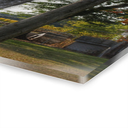 U R There Photography Hidden Grey of Tuscola Rustic Farmhouse Acrylic Wall Print