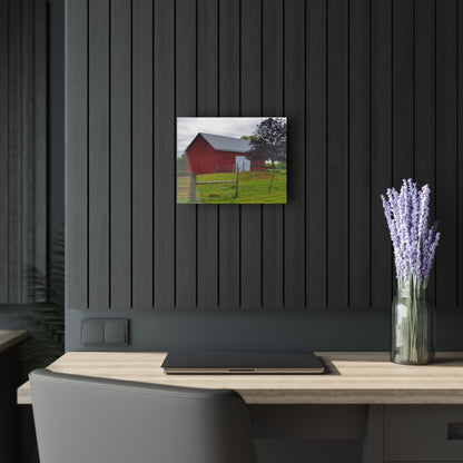 Barn Boutique Modern Farmhouse Acrylic Wall Print| Slattery Road Red