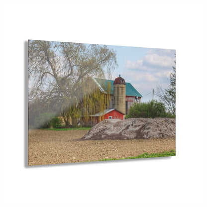 Barn Boutique Modern Farmhouse Acrylic Wall Print| Cedar Creek Road Red II