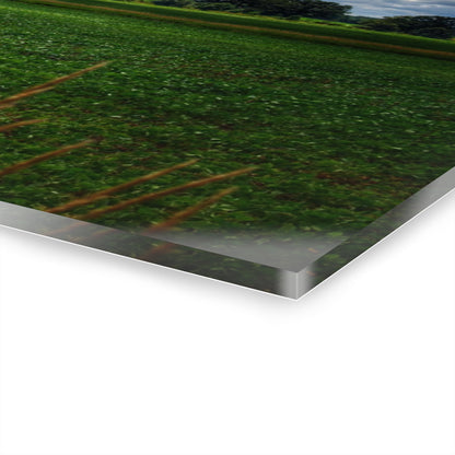 U R There Photography Farm from a Distance Rustic Farmhouse Acrylic Wall Print