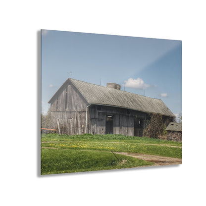 U R There Photography Wilder Road Grey II Rustic Farmhouse Acrylic Wall Print