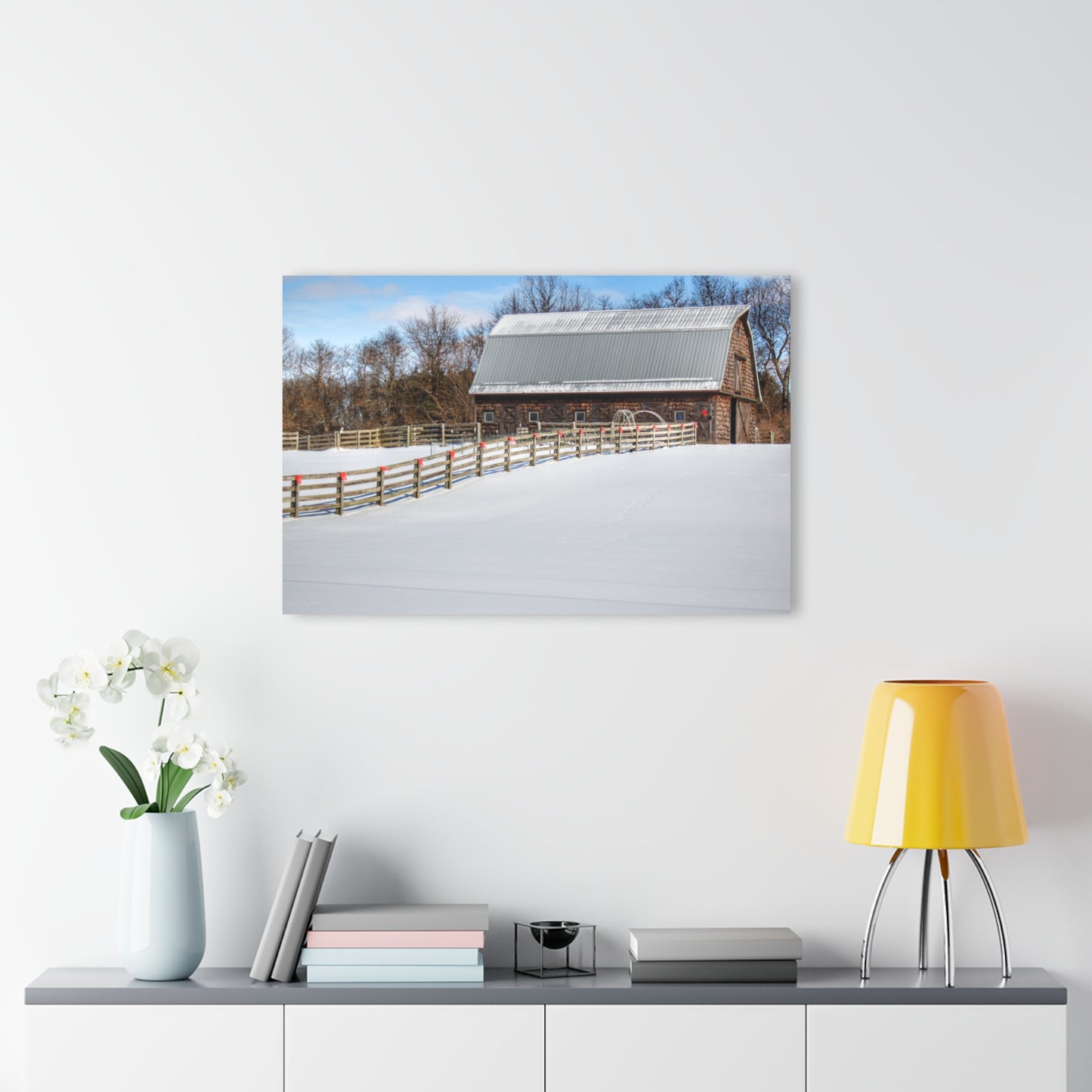 U R There Photography Morgan Lanes Cedar Shack Barn Rustic Farmhouse Acrylic Wall Print