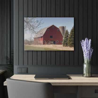 Barn Boutique Modern Farmhouse Acrylic Wall Print| Hadley Road Red II