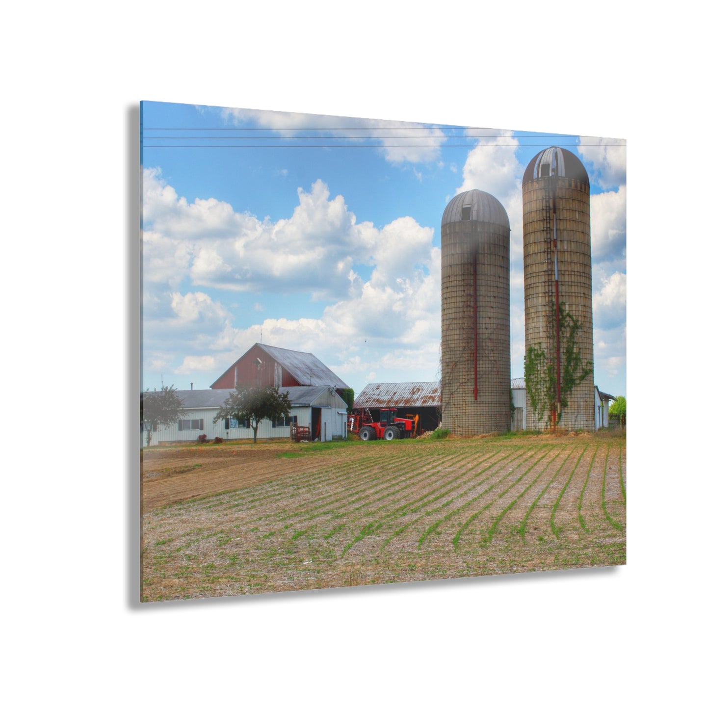 U R There Photography Marlette Road Farm III Rustic Farmhouse Acrylic Wall Print