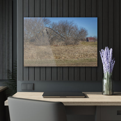 U R There Photography Fargo Road Forgotten Rustic Farmhouse Acrylic Wall Print