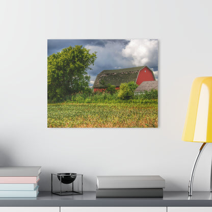 U R There Photography Shelby Red IV Rustic Farmhouse Acrylic Wall Print