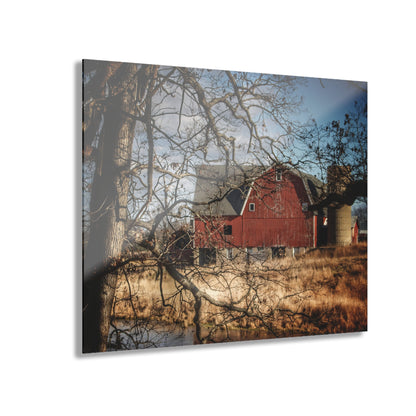 U R There Photography Greenwood Road Hidden Rustic Farmhouse Acrylic Wall Print
