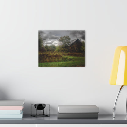 U R There Photography Day of Grey Rustic Farmhouse Acrylic Wall Print