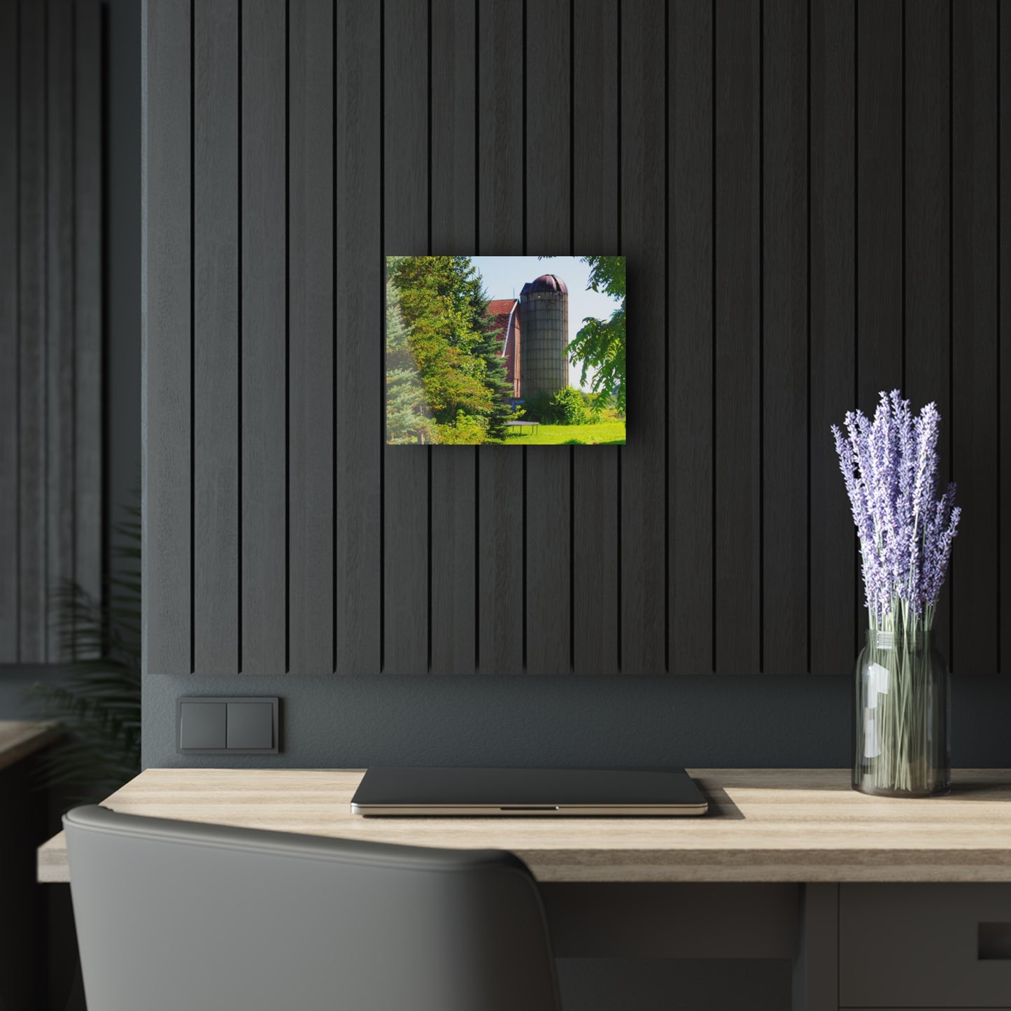 U R There Photography Atwell Road Hidden Rustic Farmhouse Acrylic Wall Print