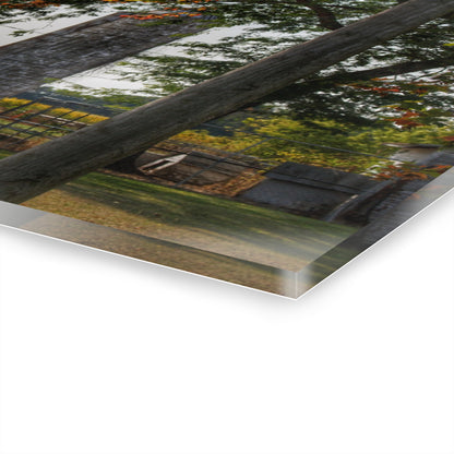 U R There Photography Hidden Grey of Tuscola Rustic Farmhouse Acrylic Wall Print