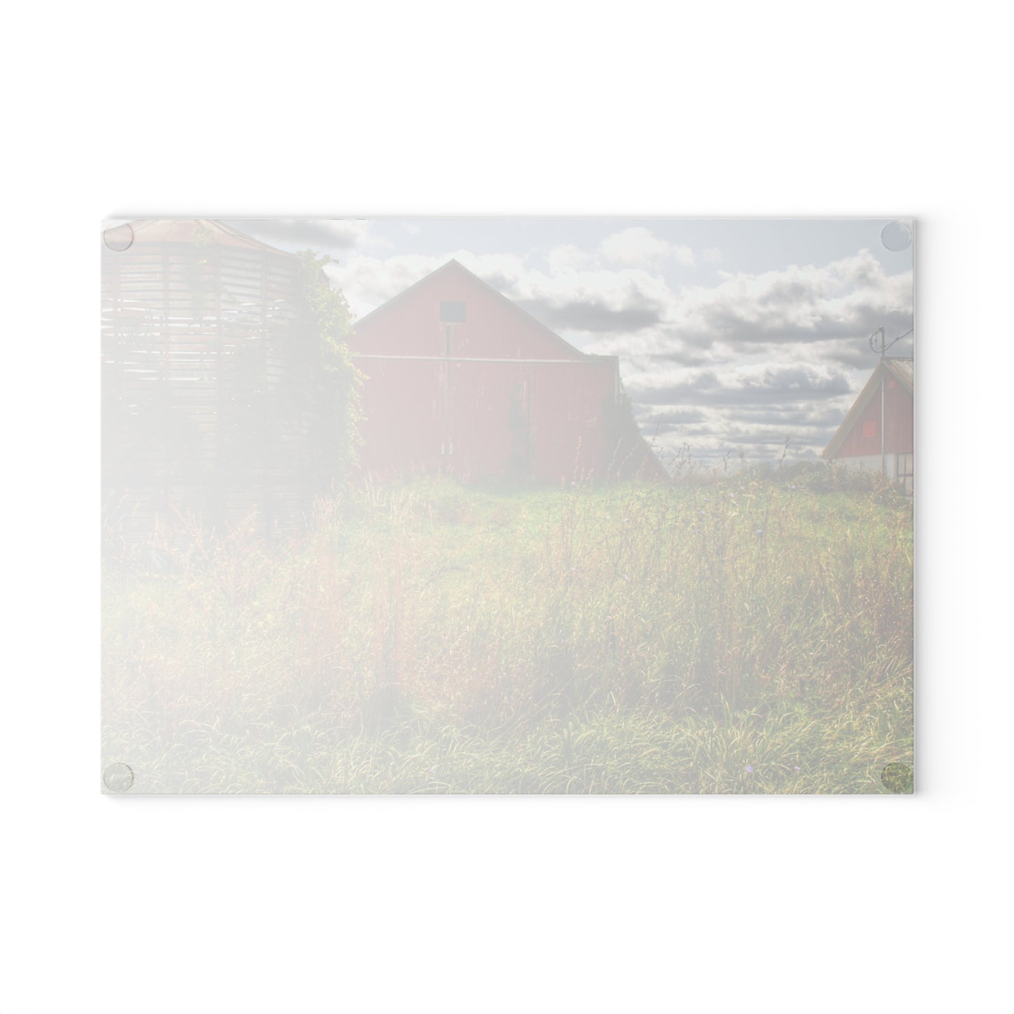 Barn Boutique Rustic Tempered-Glass Cutting Board| Roadside Relics