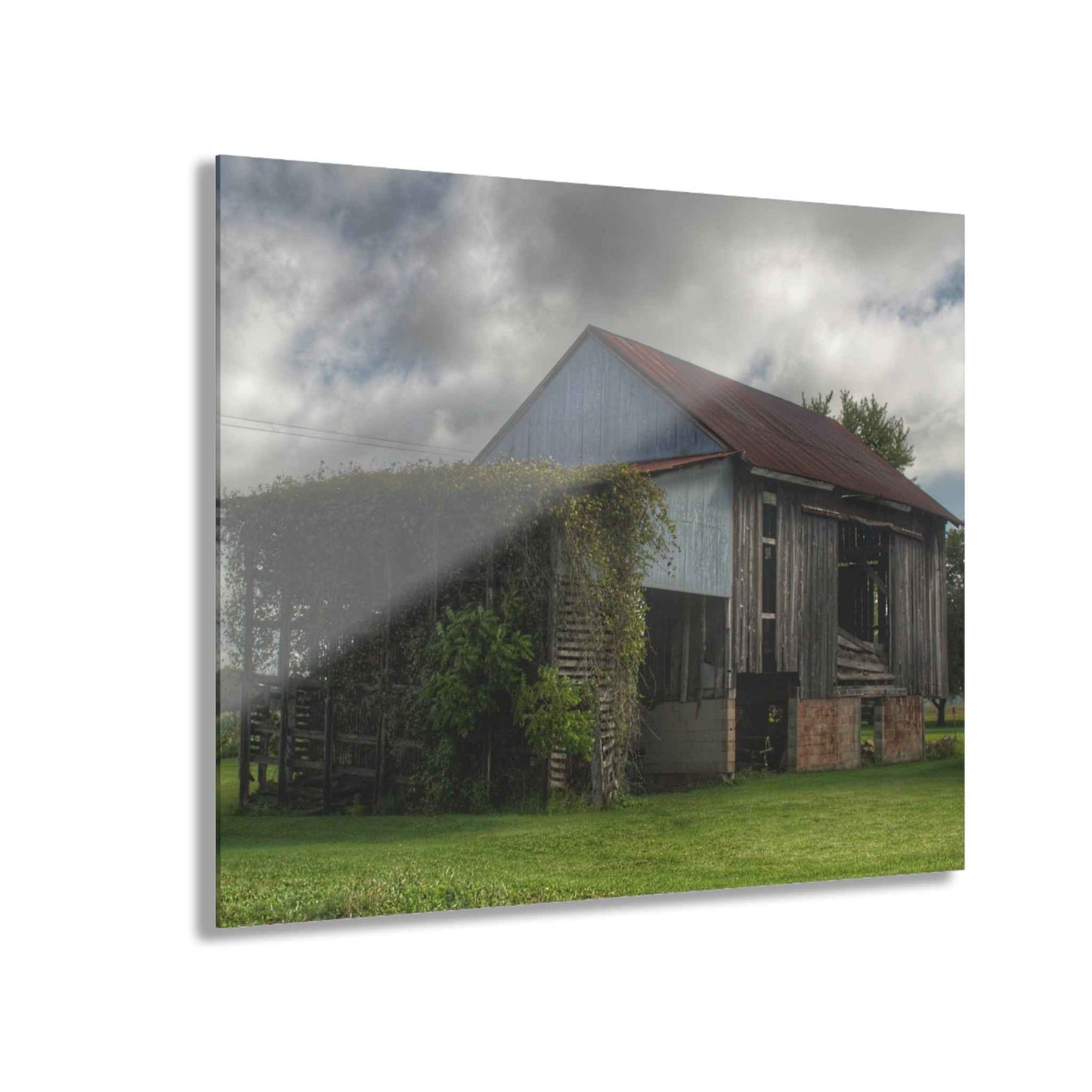 U R There Photography Pergola Barn Rustic Farmhouse Acrylic Wall Print