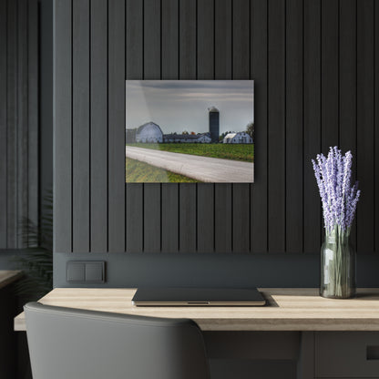 U R There Photography South Block Road Farm Rustic Farmhouse Acrylic Wall Print