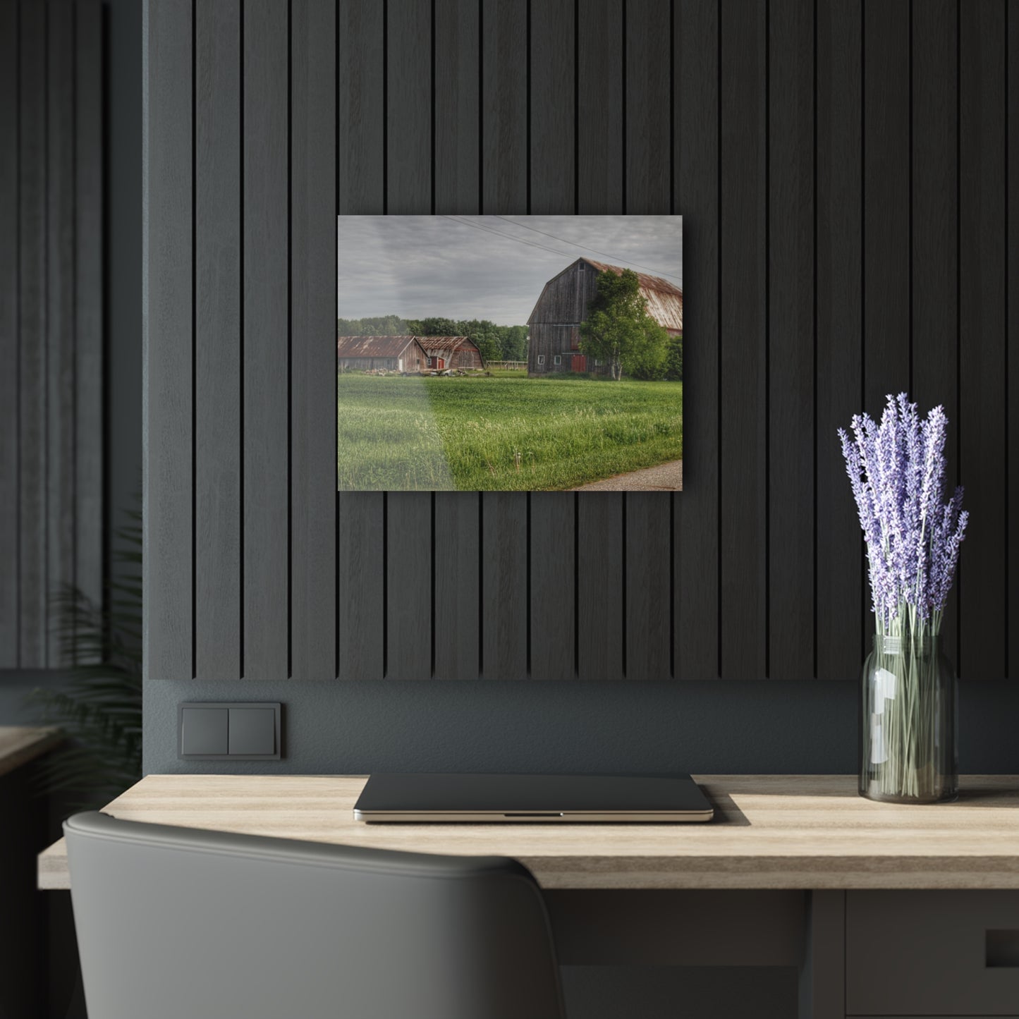 U R There Photography Barkley Road Trio Rustic Farmhouse Acrylic Wall Print