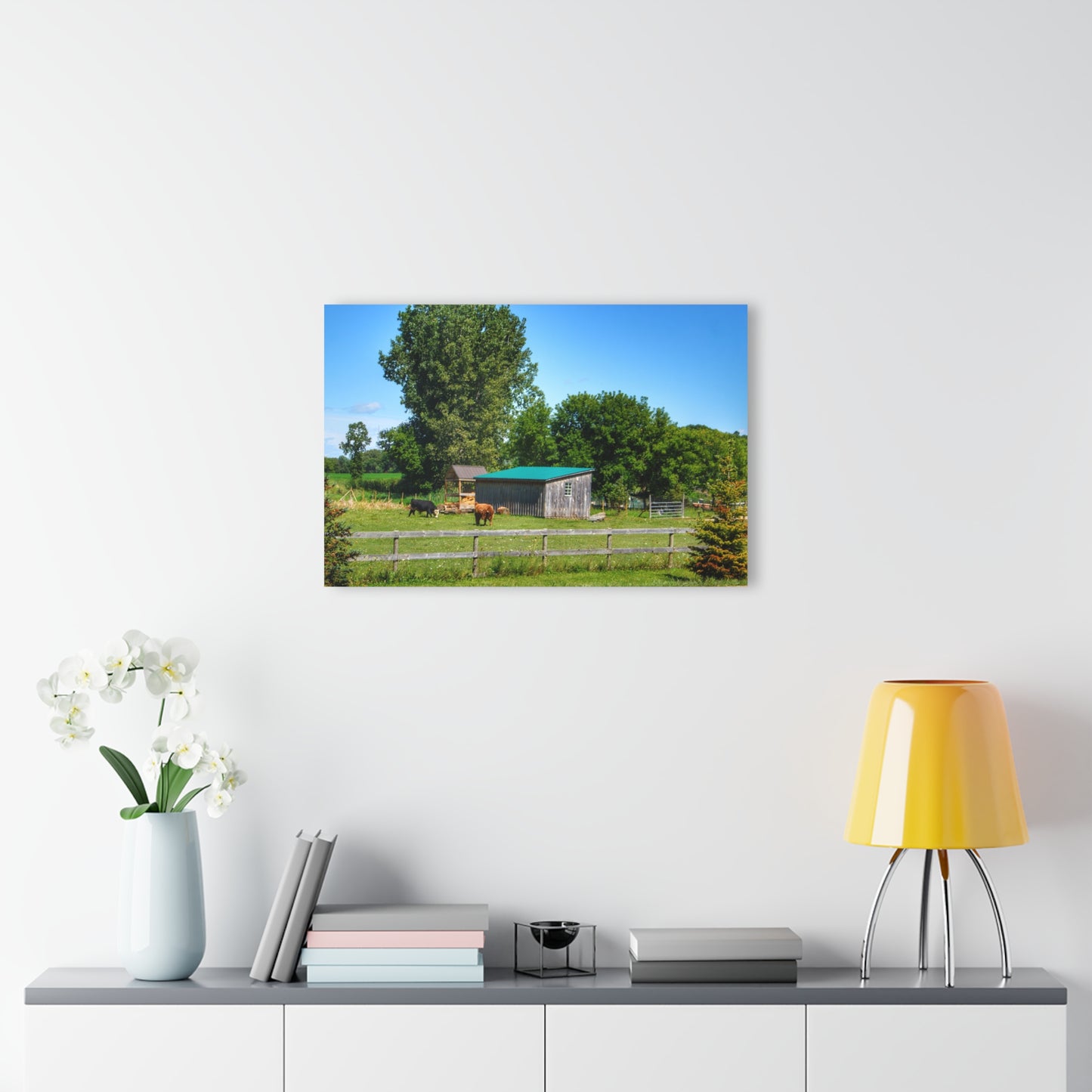 Barn Boutique Modern Farmhouse Acrylic Wall Print| Newark Roadside Farm