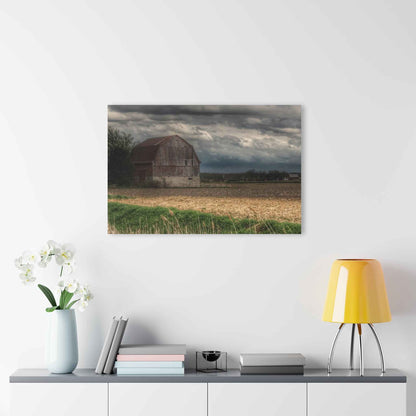 U R There Photography Sandusky Grey I Rustic Farmhouse Acrylic Wall Print