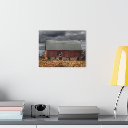 U R There Photography Booth Road Cow Barn I Rustic Farmhouse Acrylic Wall Print
