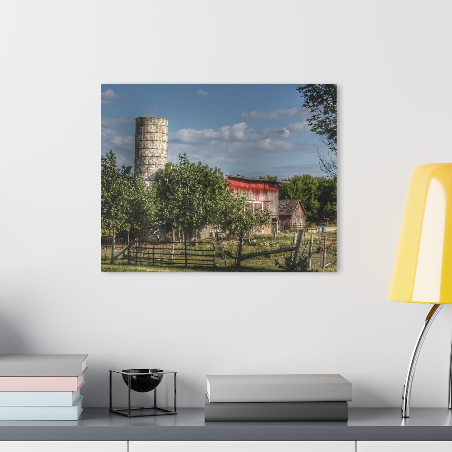 U R There Photography Henderson Road Farm Rustic Farmhouse Acrylic Wall Print