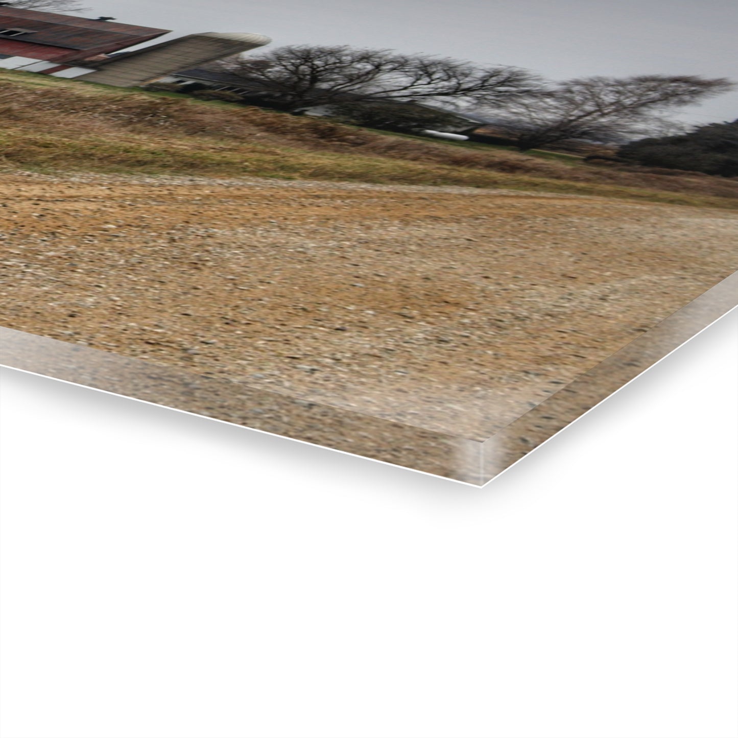 U R There Photography Gates Road Farm Rustic Farmhouse Acrylic Wall Print