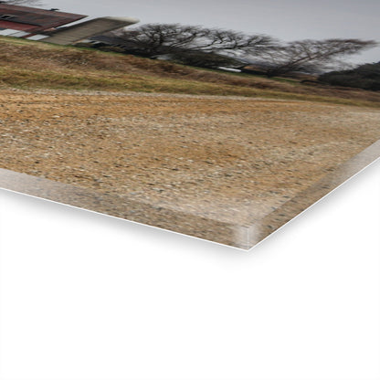 U R There Photography Gates Road Farm Rustic Farmhouse Acrylic Wall Print