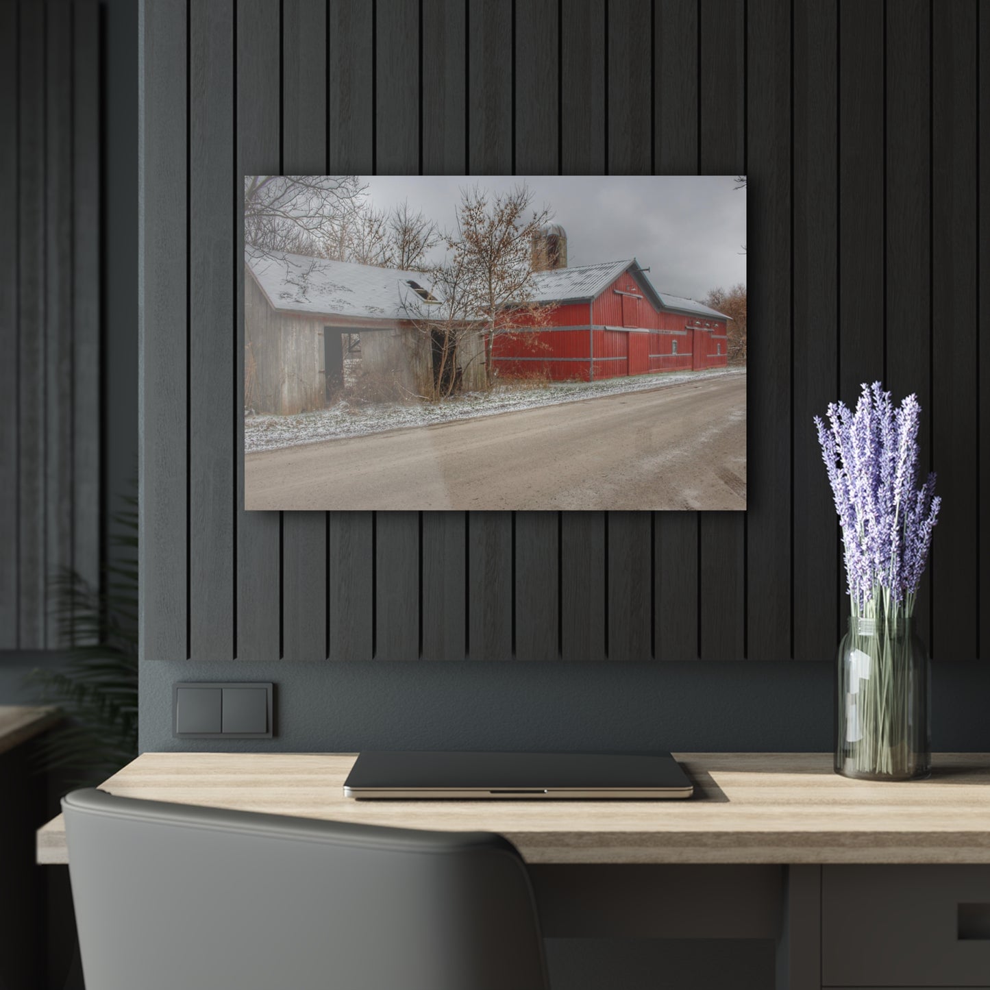 U R There Photography Bordman Roadside Buddies I Rustic Farmhouse Acrylic Wall Print